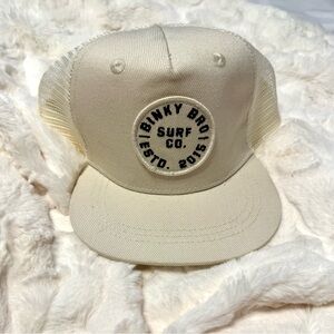 Binky Bro Kids Cream Surf Hat infant size